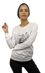 Load image into Gallery viewer, Cafe LS Girl Long Sleeved T-Shirt
