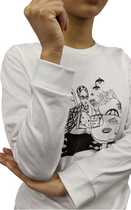 Cafe LS Girl Long Sleeved T-Shirt