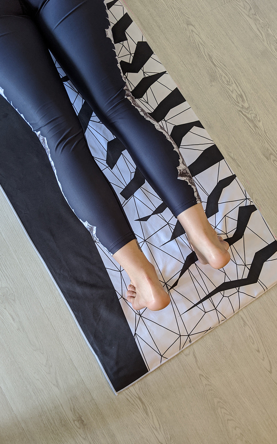 #LSlife Graphic Yoga Mat Towel