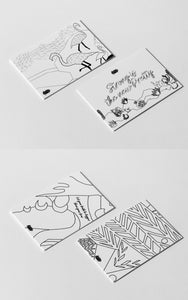 FREE DOWNLOAD: Into the Unknown Colouring Postcards (Set of 4)