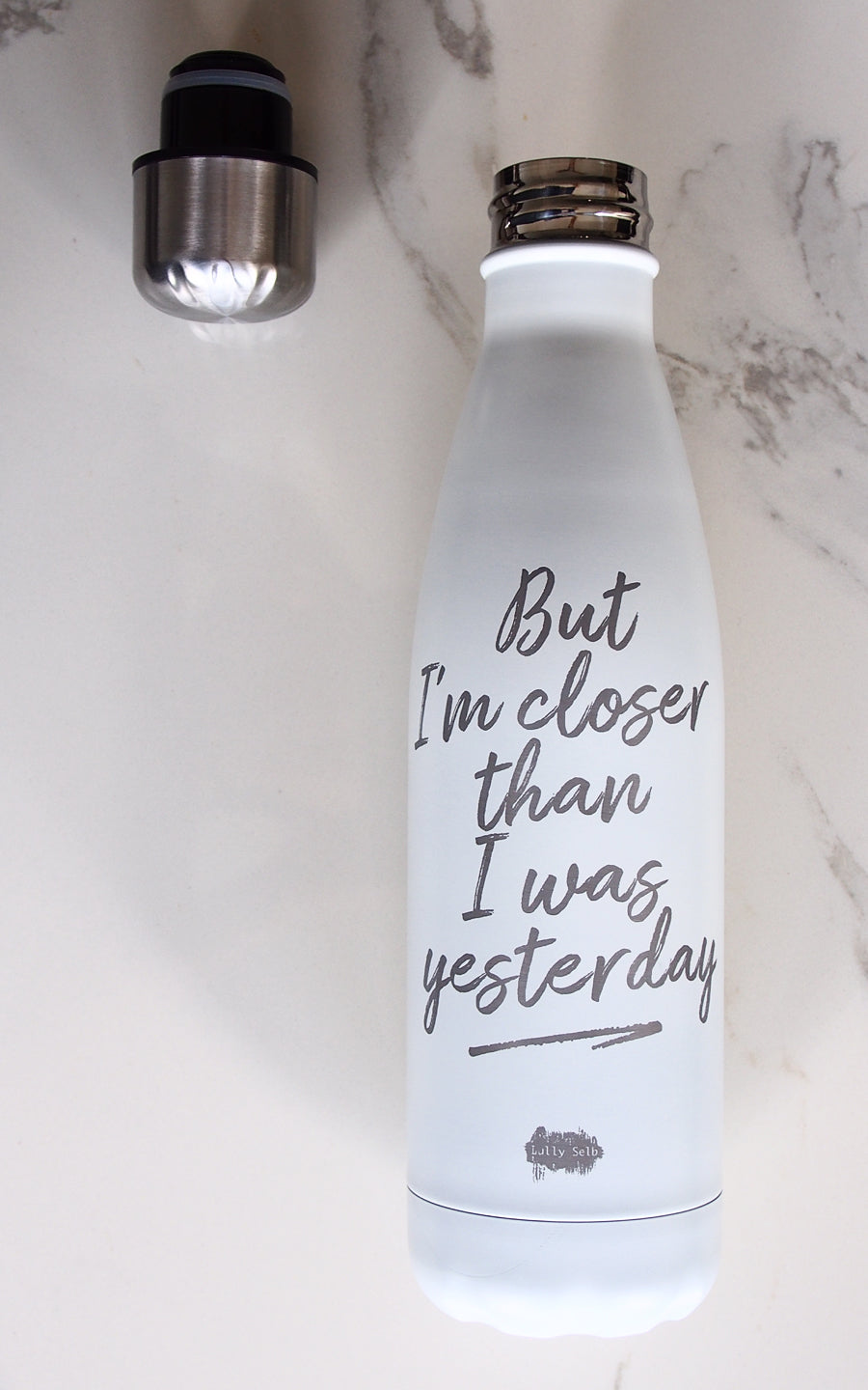 #LSlife Water Bottle – White