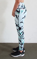 Load image into Gallery viewer, GLOWco X LS GLOW Green Tights
